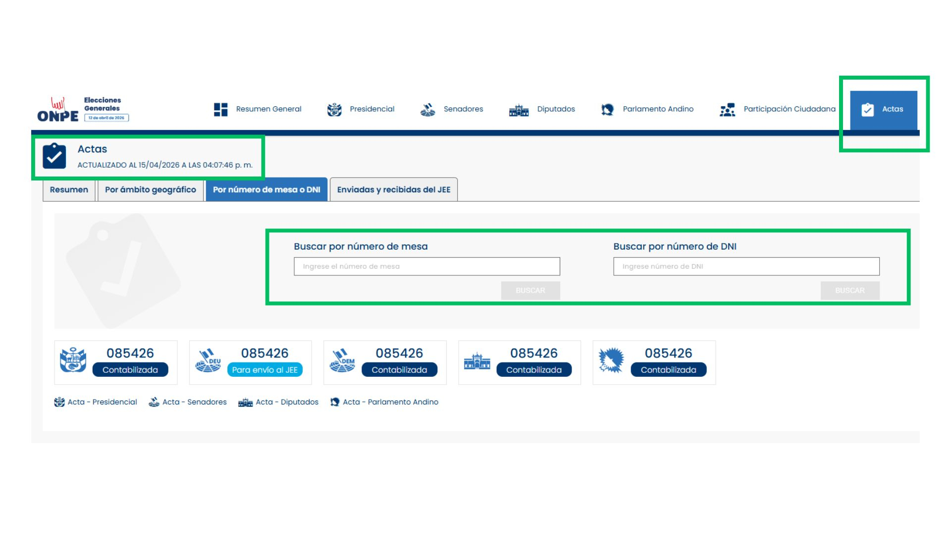 Es falso que la ONPE haya cerrado su web para impedir verificar actas de votación 3 69e22752ba299d5098006135 La Prensa Regional
